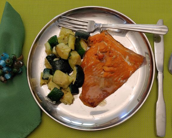 Easy Maple Salmon