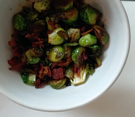 Brussel Sprouts and Bacon