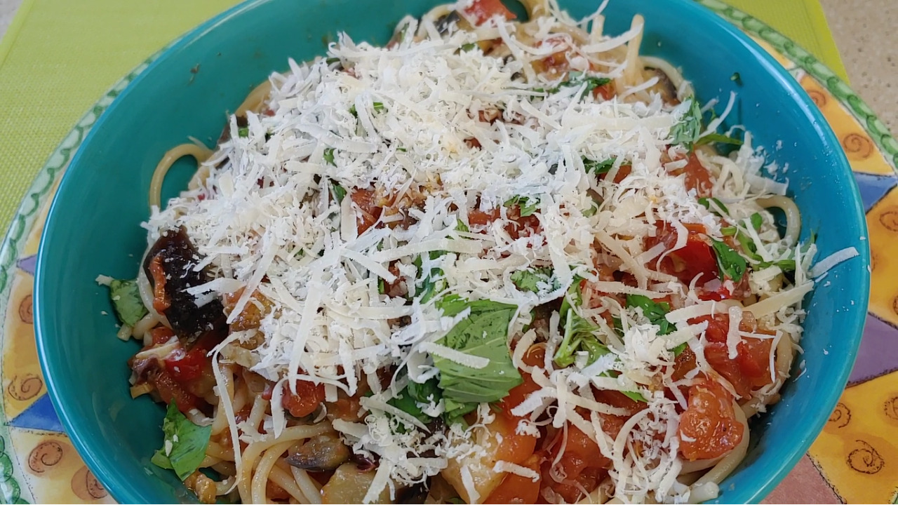 Eggplant Pasta