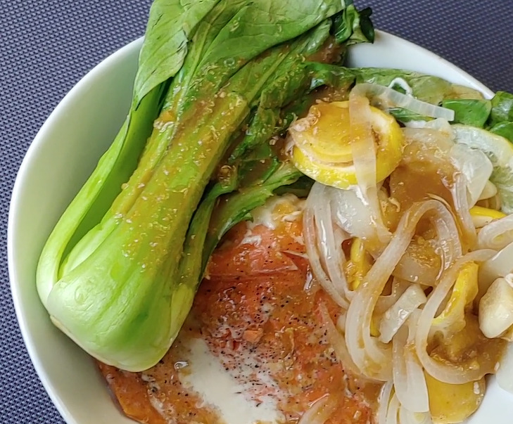 Salmon Rice Bowl