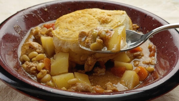 Ground Turkey Dumpling Casserole