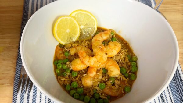 Smoky Shrimp Paella