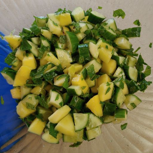 Cucumber Mango Salad