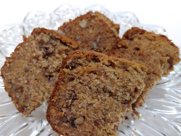 Super Moist Banana Nut Bread - Cooking With Denise