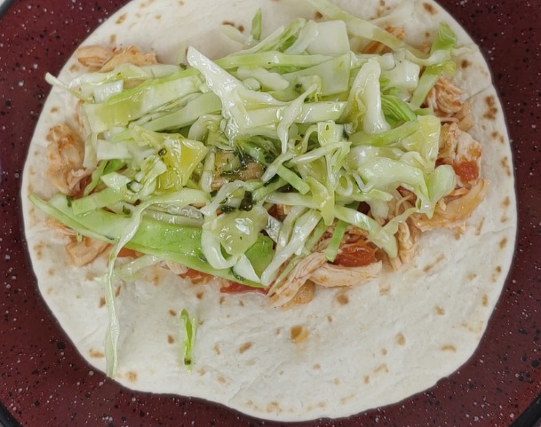 Chicken and Slaw Taco