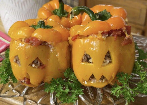 Stuff Pepper Jack O' Lanterns