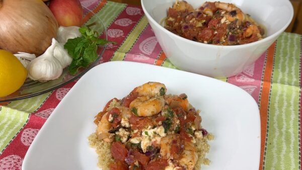 20 Minute Mediterranean Shrimp