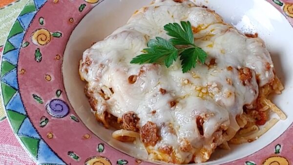 Spaghetti Casserole-Perfect Comfort Food